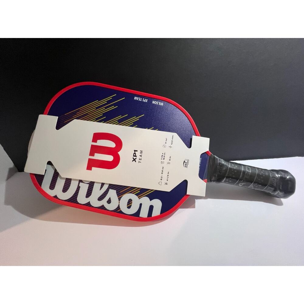 WILSON XP1 TEAM USA PICKLE BALL 8.2/8.6 OZ 13.5 MM THICK